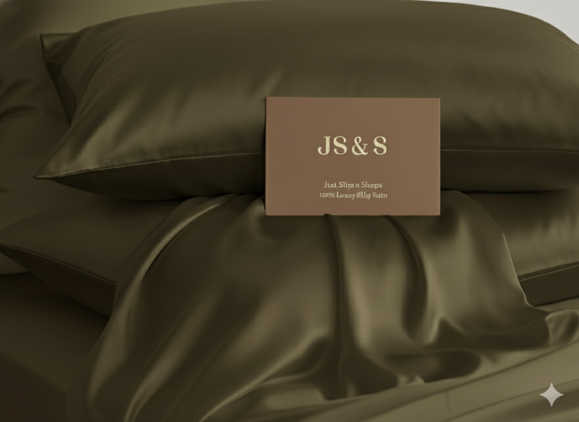 Just Slip n Sleep- Satin Polyester Pillowcase -Overfold