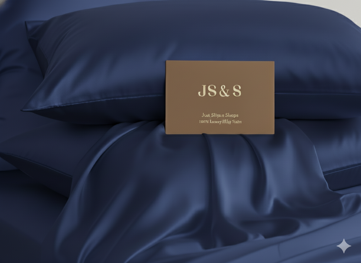 Just Slip n Sleep- Satin Polyester Pillowcase -Overfold