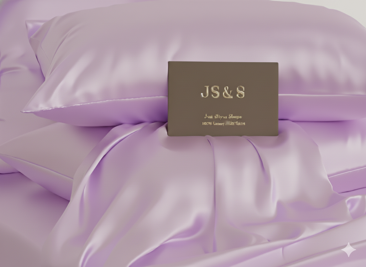 Just Slip n Sleep- Satin Polyester Pillowcase -Overfold