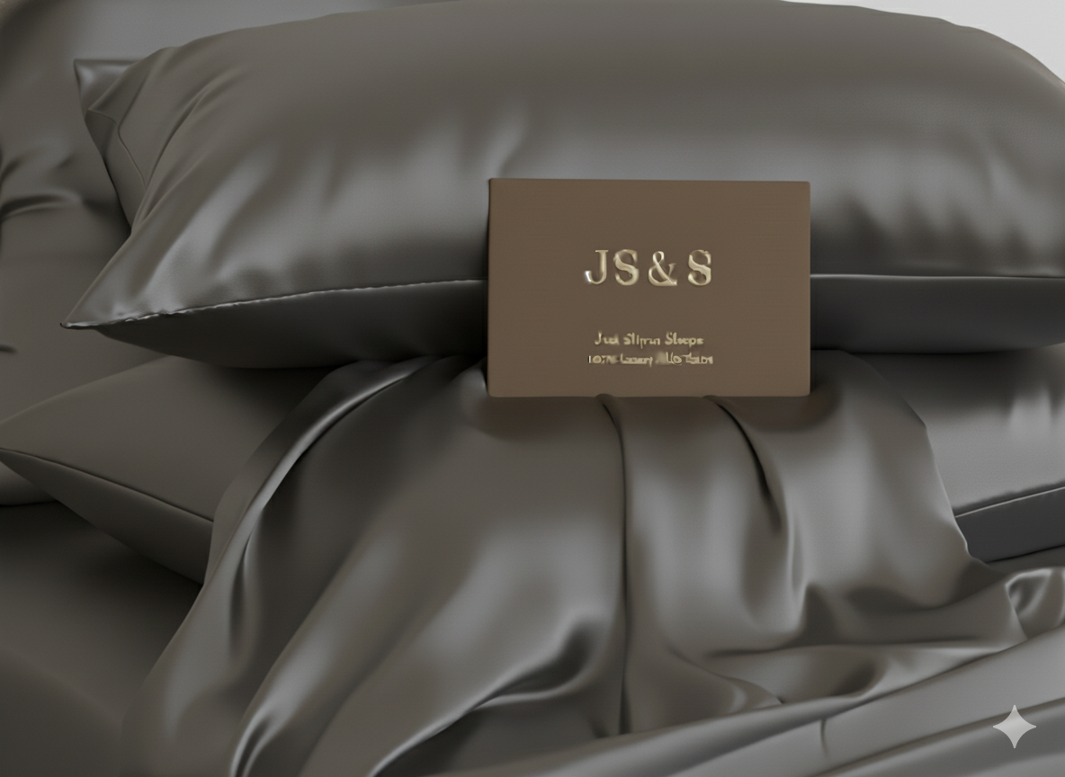 Just Slip n Sleep- Satin Polyester Pillowcase -Overfold