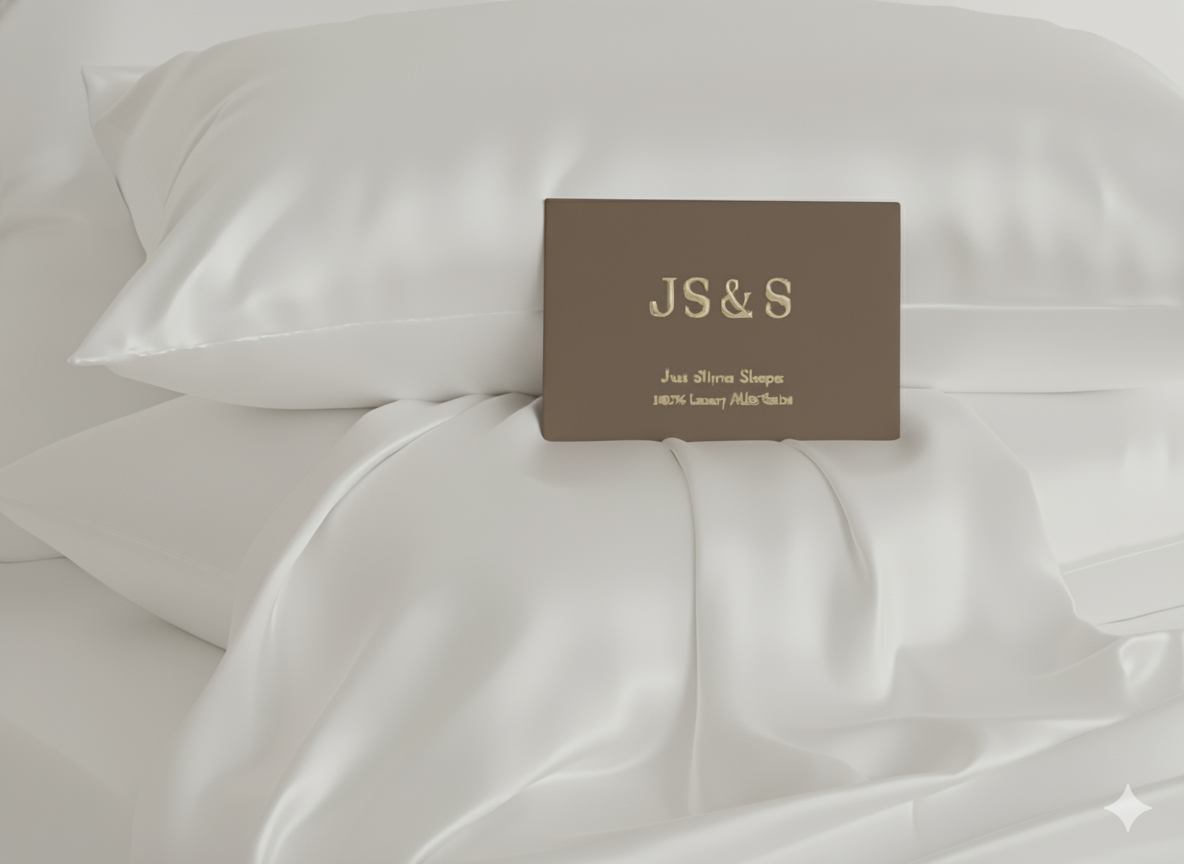 Just Slip n Sleep- Satin Polyester Pillowcase -Overfold